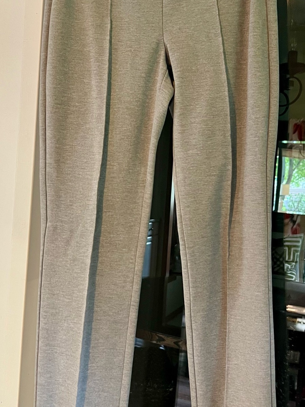 Chico's Light Gray Ponte Jogger Pants